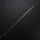 Gyuto White Steel #2 Tsuchime Dark Blue Urushi Handle 180mm (7”)-[Musashi]-[Japanese-Kitchen-Knives]