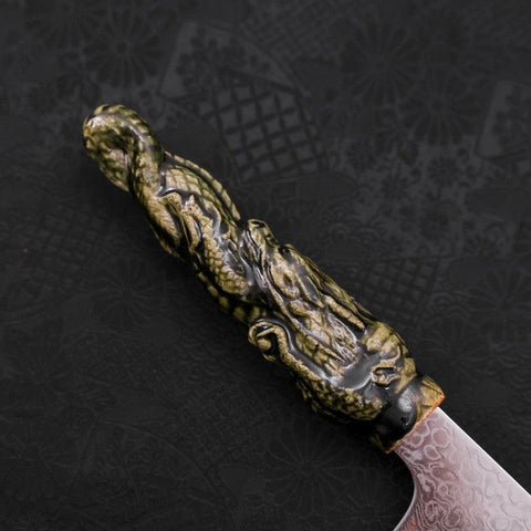 Gyuto ZA-18 Damascus Ceramics Dragon Handle 210mm (8.3”)