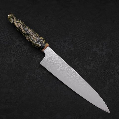 Gyuto ZA-18 Damascus Ceramics Dragon Handle 210mm (8.3”)