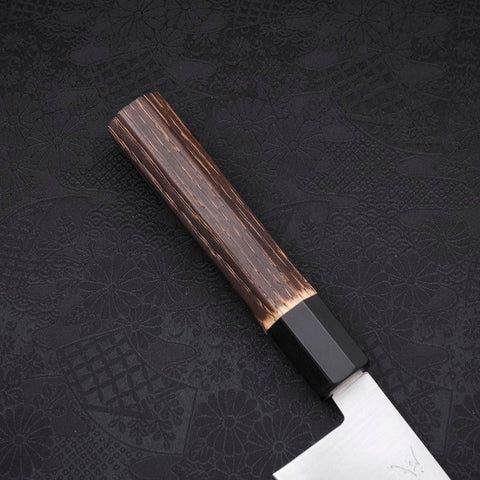 Gyuto ZDP-189 Polished Buffalo Chestnuts Handle 240mm-[Musashi]-[Japanese-Kitchen-Knives]