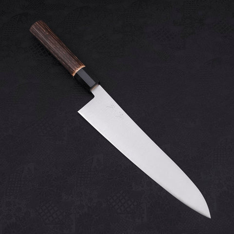 Gyuto ZDP-189 Polished Buffalo Chestnuts Handle 240mm-[Musashi]-[Japanese-Kitchen-Knives]