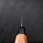Gyuto ZDP-189 Polished Buffalo Teak Handle 210mm-[Musashi]-[Japanese-Kitchen-Knives]