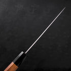 Gyuto ZDP-189 Polished Buffalo Teak Handle 210mm-[Musashi]-[Japanese-Kitchen-Knives]