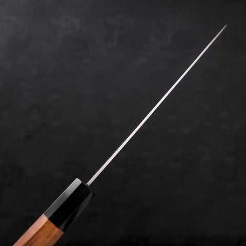 Gyuto ZDP-189 Polished Buffalo Teak Handle 210mm-[Musashi]-[Japanese-Kitchen-Knives]
