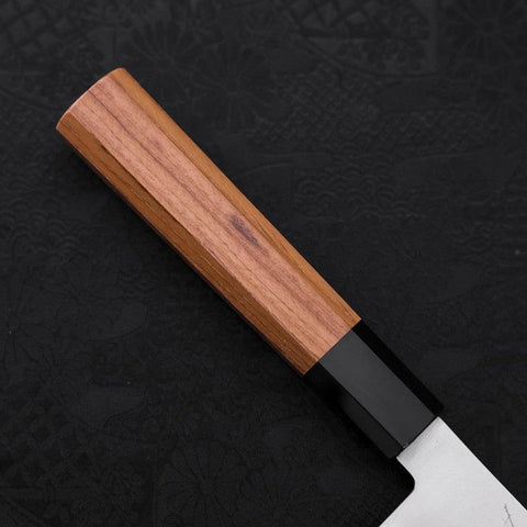 Gyuto ZDP-189 Polished Buffalo Teak Handle 210mm-[Musashi]-[Japanese-Kitchen-Knives]