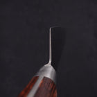 Gyuto knife AUS-8 Polished Western Mahogany Handle 180mm-[Musashi]-[Japanese-Kitchen-Knives]