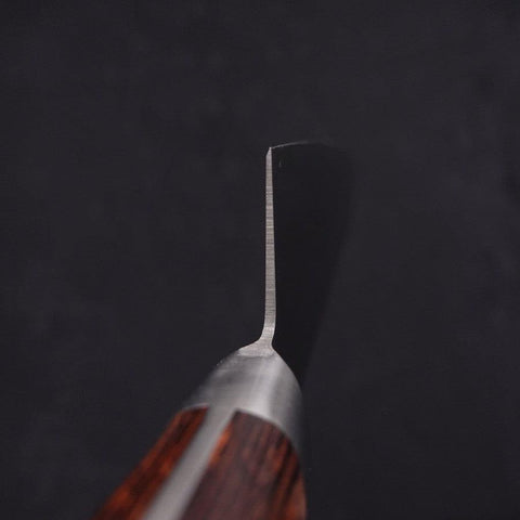 Gyuto knife AUS-8 Polished Western Mahogany Handle 180mm-[Musashi]-[Japanese-Kitchen-Knives]