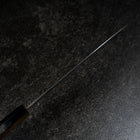 Funayuki Blue Steel #2 Kurouchi Buffalo Ebony Handle 210mm (8.3”)-[Musashi]-[Japanese-Kitchen-Knives]