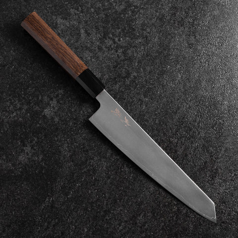Kiritsuke Gyuto SLD Espejo Mango de Búfalo Nogal 205mm