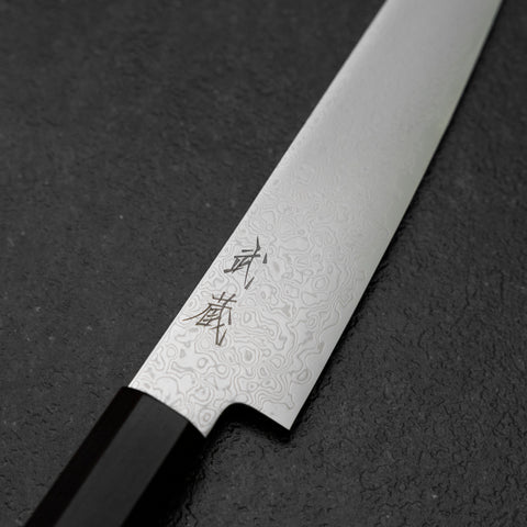 Petty SG-2 Damasco Níquel Mango de Ébano 150mm