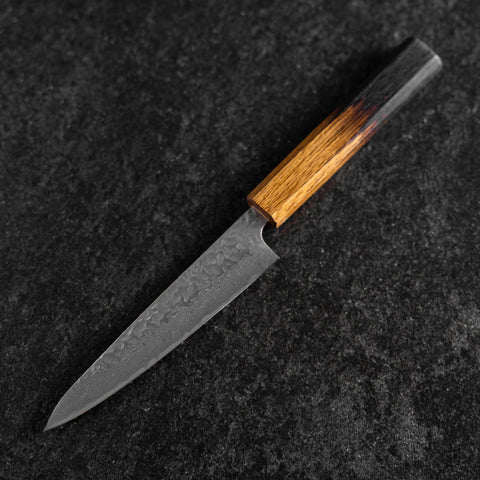 Petty AUS-10 Tsuchime Damasco Mango Yaki Urushi 135mm