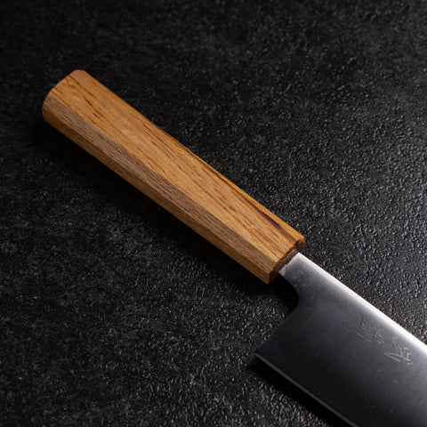Santoku AUS-8 Polished Oak Handle 165 mm