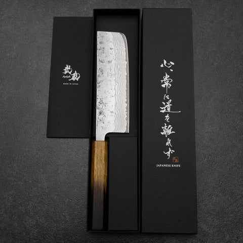 Nakiri AUS-8 Nashiji Mango de Cerezo 160mm