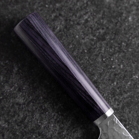 Nakiri VG-10 Tsuchime Mango Ovalado Morado 180mm