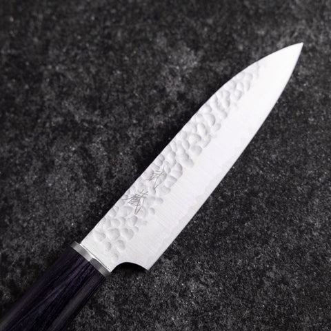 Petty VG-10 Tsuchime Mango Ovalado Morado 120mm
