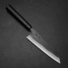 Hakata Blue Steel #2 Kurouchi Buffalo Ebony Handle 165mm-[Musashi]-[Japanese-Kitchen-Knives]