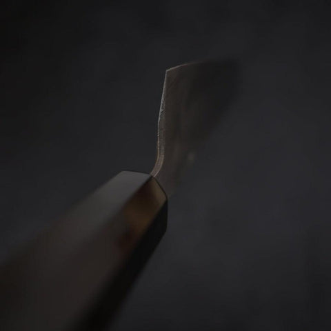 Hamokiri(Honekiri) Blue Steel #2 Kasumi Buffalo Ebony Handle 270mm-[Musashi]-[Japanese-Kitchen-Knives]