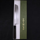 Hamokiri(Honekiri) Blue Steel #2 Kasumi Buffalo Ebony Handle 270mm-[Musashi]-[Japanese-Kitchen-Knives]