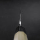 Hamokiri(Honekiri) White Steel #2 Kasumi Buffalo Magnolia Handle 300mm-[Musashi]-[Japanese-Kitchen-Knives]