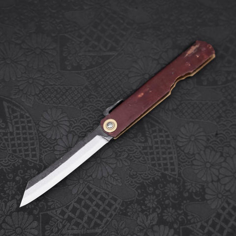 Higonokami Aogami 100mm Abedul