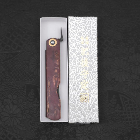 Higonokami Aogami 100mm Abedul