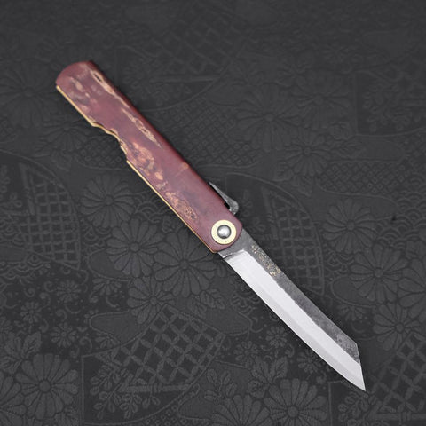 Higonokami Aogami 100mm Abedul