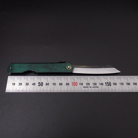 Higonokami Aogami 100mm Oro Jade