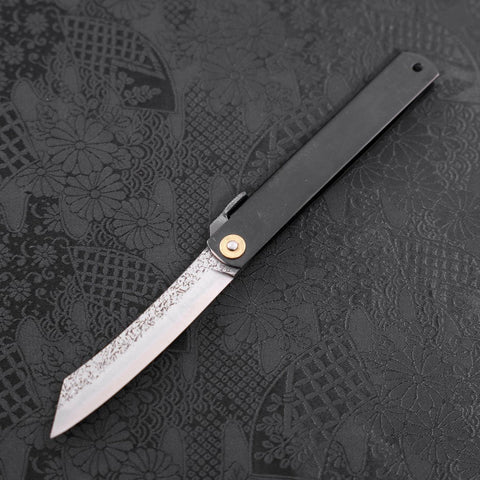 Higonokami Aogami 120mm Negro Tsuchime