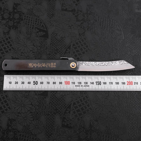 Higonokami Aogami 120mm Negro Tsuchime