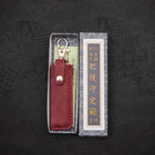 Higonokami Aogami 55mm With Red Leather Pouch-[Musashi]-[Japanese-Kitchen-Knives]