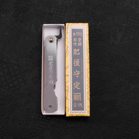 Higonokami Aogami 90 mm Plateado