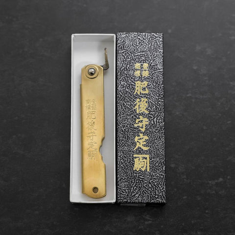 Higonokami Aogami Chokin Byakko 100mm (3.9”)-[Musashi]-[Japanese-Kitchen-Knives]
