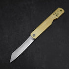 Higonokami Aogami Eto Tori 80mm Brass-[Musashi]-[Japanese-Kitchen-Knives]