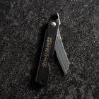 Higonokami Aogami Eto Usagi 80mm Black-[Musashi]-[Japanese-Kitchen-Knives]
