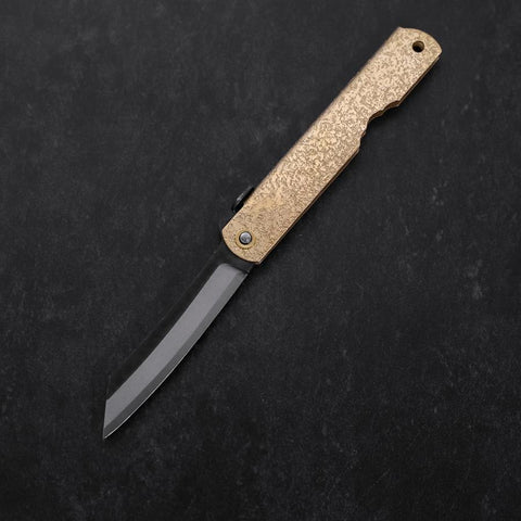Higonokami Aogami Kurouchi 100mm Gold Bright (3.9”)