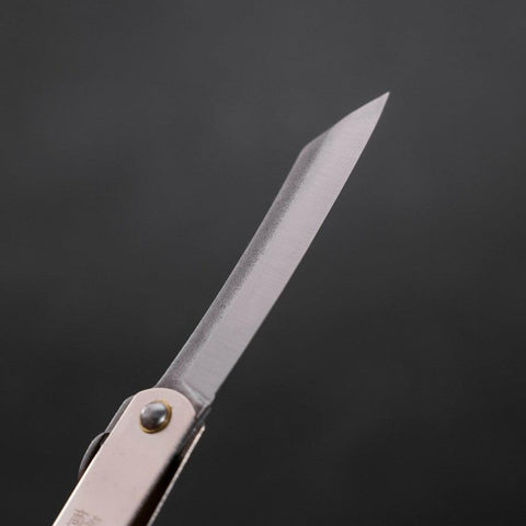 Higonokami Acero Macizo 100 mm Plateado