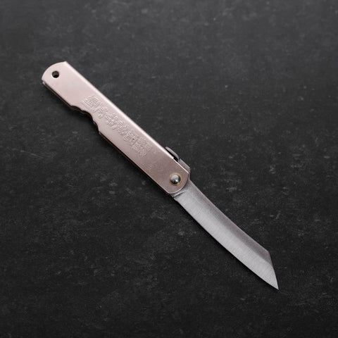 Higonokami Acero Macizo 100 mm Plateado