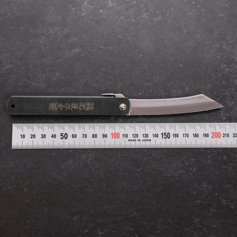 Higonokami Acero Completo 120 mm Negro
