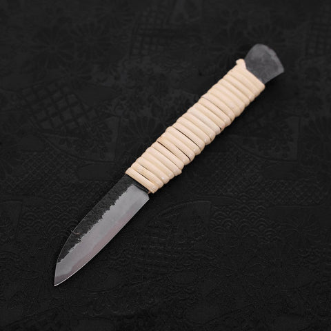 Higonokami Kogatana Type Kurouchi Aogami 65mm-[Musashi]-[Japanese-Kitchen-Knives]