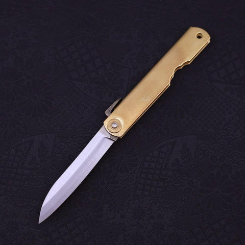 Higonokami Shirogami 100mm Dorado Sasaki Nuevo
