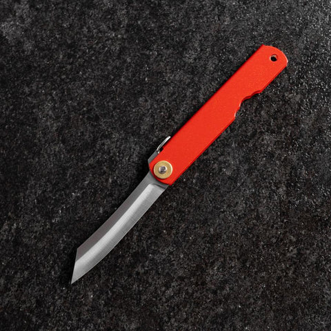 Higonokami VG-10 100mm (Red)-[Musashi]-[Japanese-Kitchen-Knives]