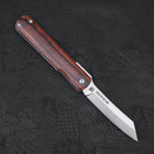Higonokami VG-10 Lock Mahogany 100mm-[Musashi]-[Japanese-Kitchen-Knives]