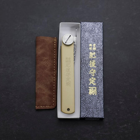Higonokami VG-10 Outdoor Knives 75mm with Leather Sheat (2.9”)