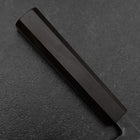 Honesuki Blue Steel #2 Kurouchi Ebony Handle 150mm (5.9”)-[Musashi]-[Japanese-Kitchen-Knives]