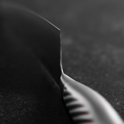 Honesuki Boning Knife AUS-10 Polished All-Stainless Handle 150mm (5.9”)-[Musashi]-[Japanese-Kitchen-Knives]