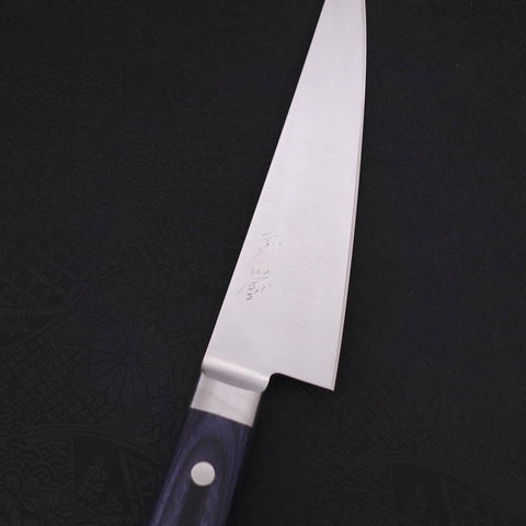 Honesuki Cuchillo para Deshuesar AUS-8 Mango Occidental Azul 150 mm