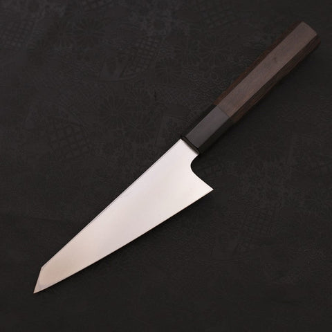 Honesuki Boning Knife Blue Steel #2 Kurouchi Buffalo Wenge Handle 150mm-[Musashi]-[Japanese-Kitchen-Knives]