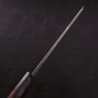 Honesuki Boning Knife Blue Steel #2 Kurouchi Buffalo Wenge Handle 150mm-[Musashi]-[Japanese-Kitchen-Knives]