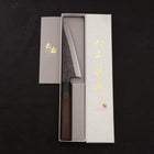Honesuki Boning Knife Blue Steel #2 Kurouchi Buffalo Wenge Handle 150mm-[Musashi]-[Japanese-Kitchen-Knives]
