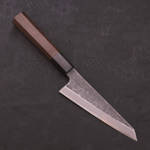 Honesuki Boning Knife Blue Steel #2 Kurouchi Buffalo Wenge Handle 150mm-[Musashi]-[Japanese-Kitchen-Knives]